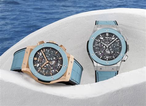 This Summer we'll Enjoy Tracking Time With the New Hublot 